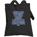 2004 Richards St Louis Modin Lecavalier Andreychuk Tampa Bay Hockey Fan T Shirt