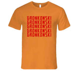 Rob Gronkowski 5x Tampa Bay Retro Football Fan T Shirt