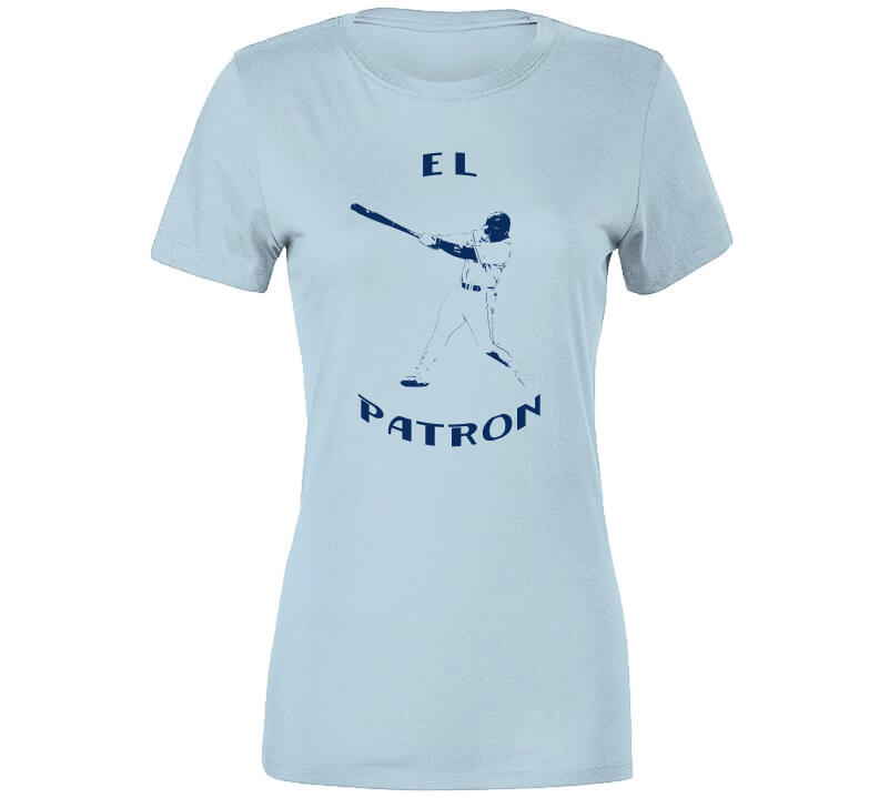 theBigGuavaTshirts Wander Franco El Patron Tampa Bay Baseball Fan V2 T Shirt Ladies Premium / Light Blue / 2 X-Large