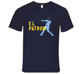 Wander Franco El Patron Swinging Tampa Bay Baseball Fan T Shirt