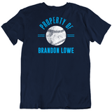 Brandon Lowe Property Of Tampa Bay Baseball Fan T Shirt