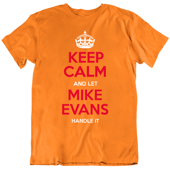 Mike Evans Keep Calm Handle It Tampa Bay Retro Football Fan T Shirt