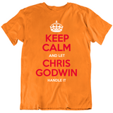 Chris Godwin Keep Calm Handle It Tampa Bay Retro Football Fan T Shirt