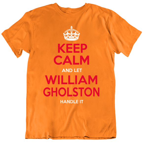 William Gholston Keep Calm Handle It Tampa Bay Retro Football Fan T Shirt