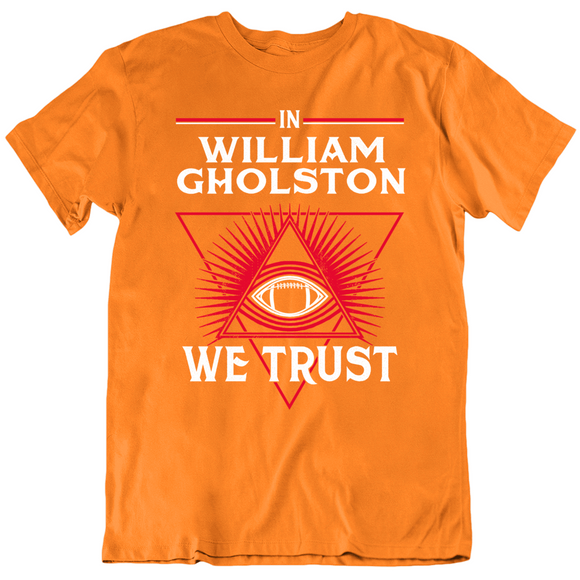 William Gholston We Trust Tampa Bay Retro Football Fan T Shirt