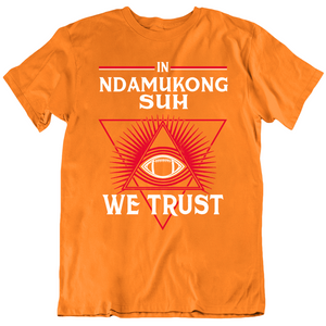 Ndamukong Suh We Trust Tampa Bay Retro Football Fan T Shirt