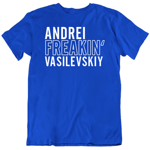 Andrei Vasilevskiy Freakin Tampa Bay Hockey Fan T Shirt