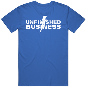 Unfinished Business Tampa Bay Hockey Fan T Shirt