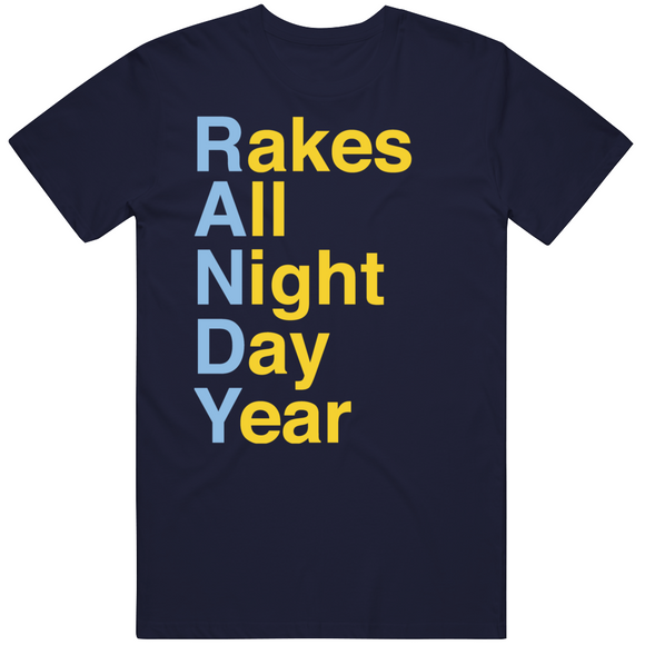 Randy Arozarena Rakes Tampa Bay Baseball Fan T Shirt