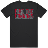 Fire the Cannons Tampa Football Fan Distressed T Shirt