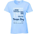 The Legend Of Tampa Bay Banner Tampa Bay Baseball Fan V3 T Shirt