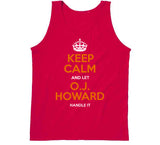 Oj Howard Keep Calm Handle It Tampa Bay Football Fan T Shirt
