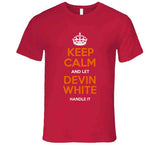 Devin White Keep Calm Handle It Tampa Bay Football Fan T Shirt