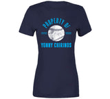 Yonny Chirinos Property Of Tampa Bay Baseball Fan T Shirt