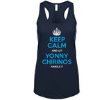 Yonny Chirinos Keep Calm Let Handle It Tampa Bay Baseball Fan T Shirt