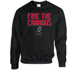 Fire The Cannons Tampa Football Fan V3 Distressed T Shirt