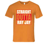 Straight Outta Ray Jay Tampa Bay Retro Football Fan T Shirt