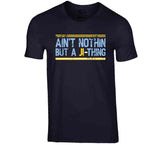 Ji Man Choi Aint Nothing Like Ji Thing Tampa Bay Baseball Fan Distressed T Shirt