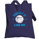 Ji Man Choi Property Of Tampa Bay Baseball Fan T Shirt