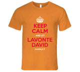 Lavonte David Keep Calm Handle It Tampa Bay Retro Football Fan T Shirt