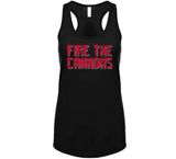 Fire The Cannons Tampa Football Fan V2 Black Distressed T Shirt