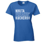 Nikita Kucherov Freakin Tampa Bay Hockey Fan T Shirt