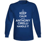 Anthony Cirelli Keep Calm Handle It Tampa Bay Hockey Fan T Shirt