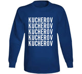 Nikita Kucherov X5 Tampa Bay Hockey Fan T Shirt
