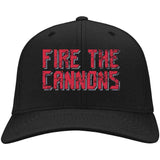 Fire The Cannons Tampa Football Fan V2 Black Distressed T Shirt