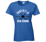 Erik Cernak Property Of Tampa Bay Hockey Fan T Shirt