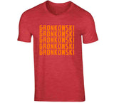 Rob Gronkowski 5x Tampa Bay Football Fan T Shirt