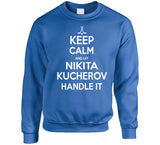 Nikita Kucherov Keep Calm Handle It Tampa Bay Hockey Fan T Shirt