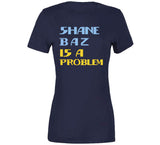 Shane Baz Is A Problem Tampa Bay Baseball Fan T Shirt