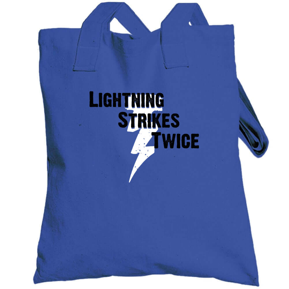 Lightning Strikes Twice Tampa Bay Back to Back Hockey Fan v2 T Shirt –  theBigGuavaTshirts