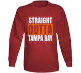Straight Outta Tampa Bay Football Fan T Shirt