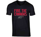 Fire The Cannons Tampa Football Fan V5 Distressed T Shirt