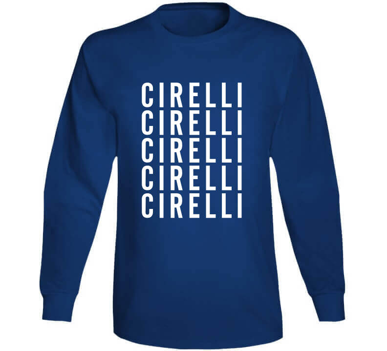 theBigGuavaTshirts Anthony Cirelli X5 Tampa Bay Hockey Fan T Shirt Crewneck Sweatshirt / Royal Blue / X-Large